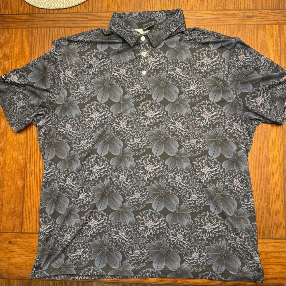 Floral, But Make It Fierce – Sunday Swagger 3XL Polo